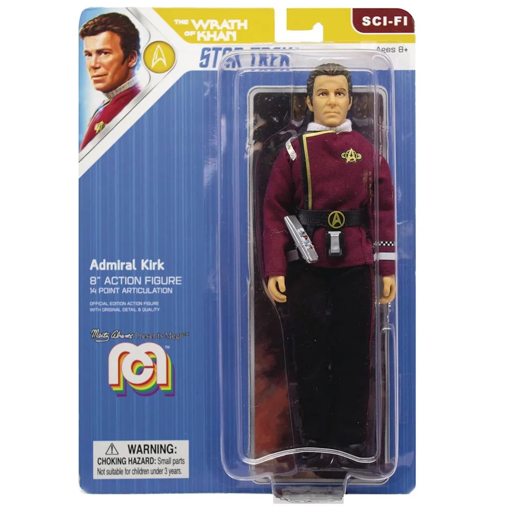 Mego Star Trek II - WOK - Admiral Kirk 20,3 cm Actionfigur Bild 1