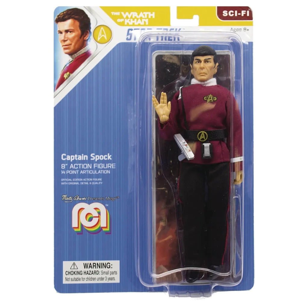 Mego Star Trek II - WOK - Captain Spock 20,3 cm Actionfigur Bild 1