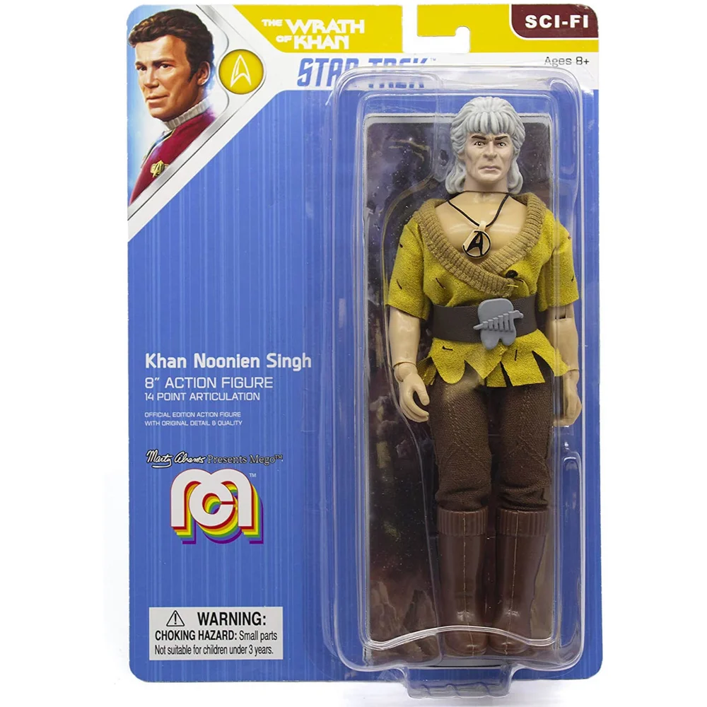 Mego Star Trek II - WOK - Khan 20,3 cm Actionfigur Bild 1