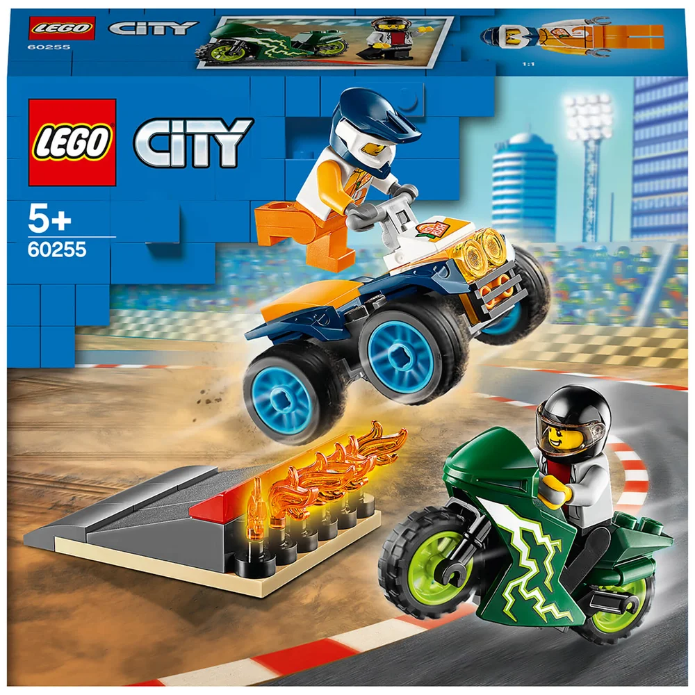 LEGO City: Nitro Wheels Stunt Team Construction Set (60255) Bild 1