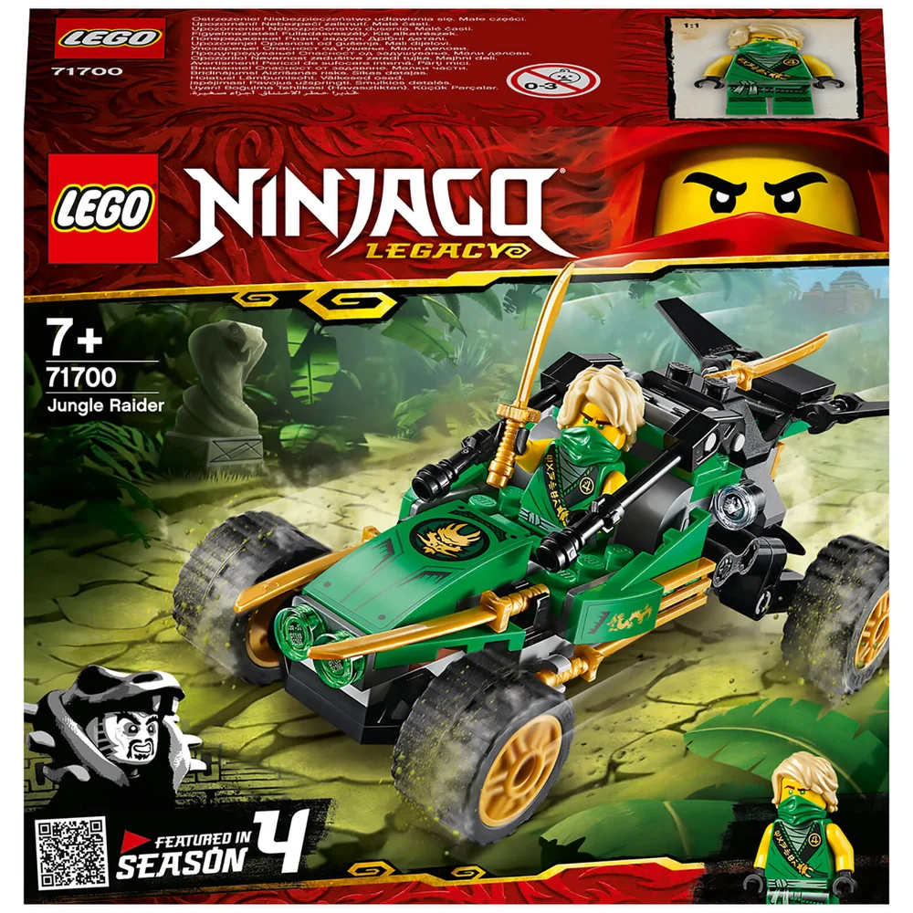 LEGO 71700 NINJAGO Legacy Lloyds Dschungelräuber Auto mit Minifigur Lloyd, Turnier der Elemente Bauset Bild 1