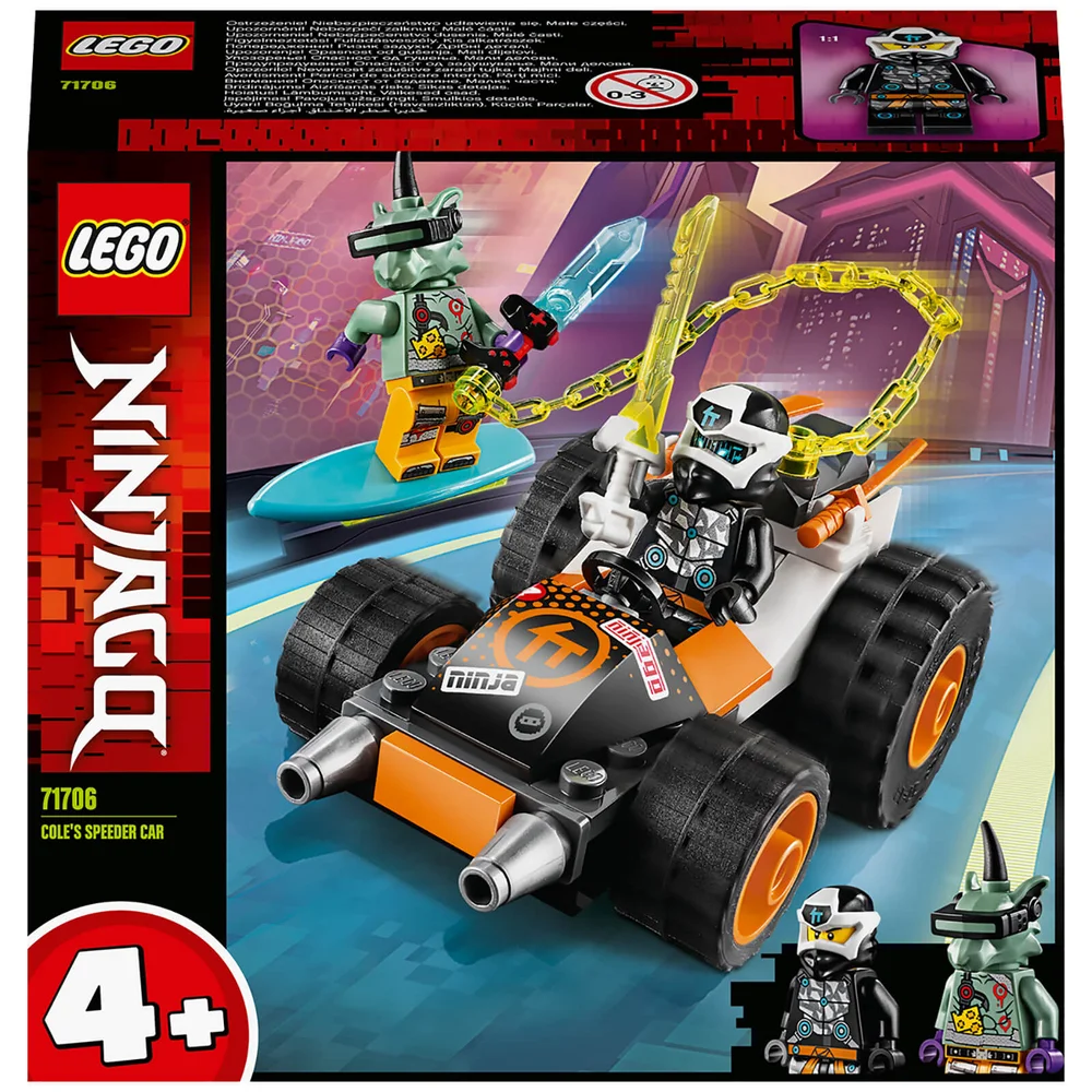 LEGO NINJAGO: 4+ Coles Speeder (71706) Bild 1