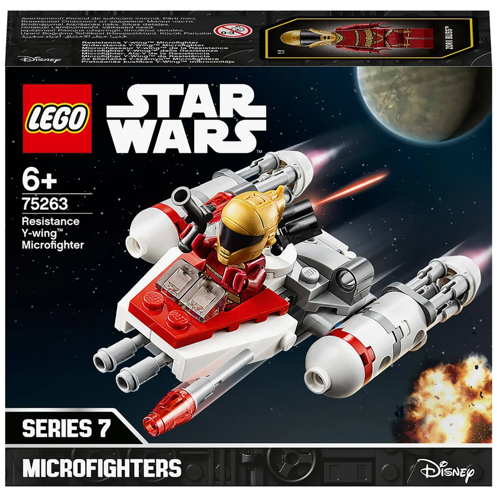 LEGO Star Wars: Resistance Y-wing Microfighter Set (75263) Bild 1