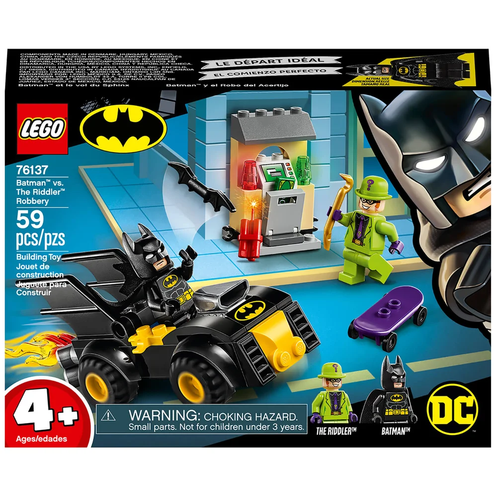 LEGO DC Batman vs. The Riddler Robbery Toy Car (76137) Bild 1
