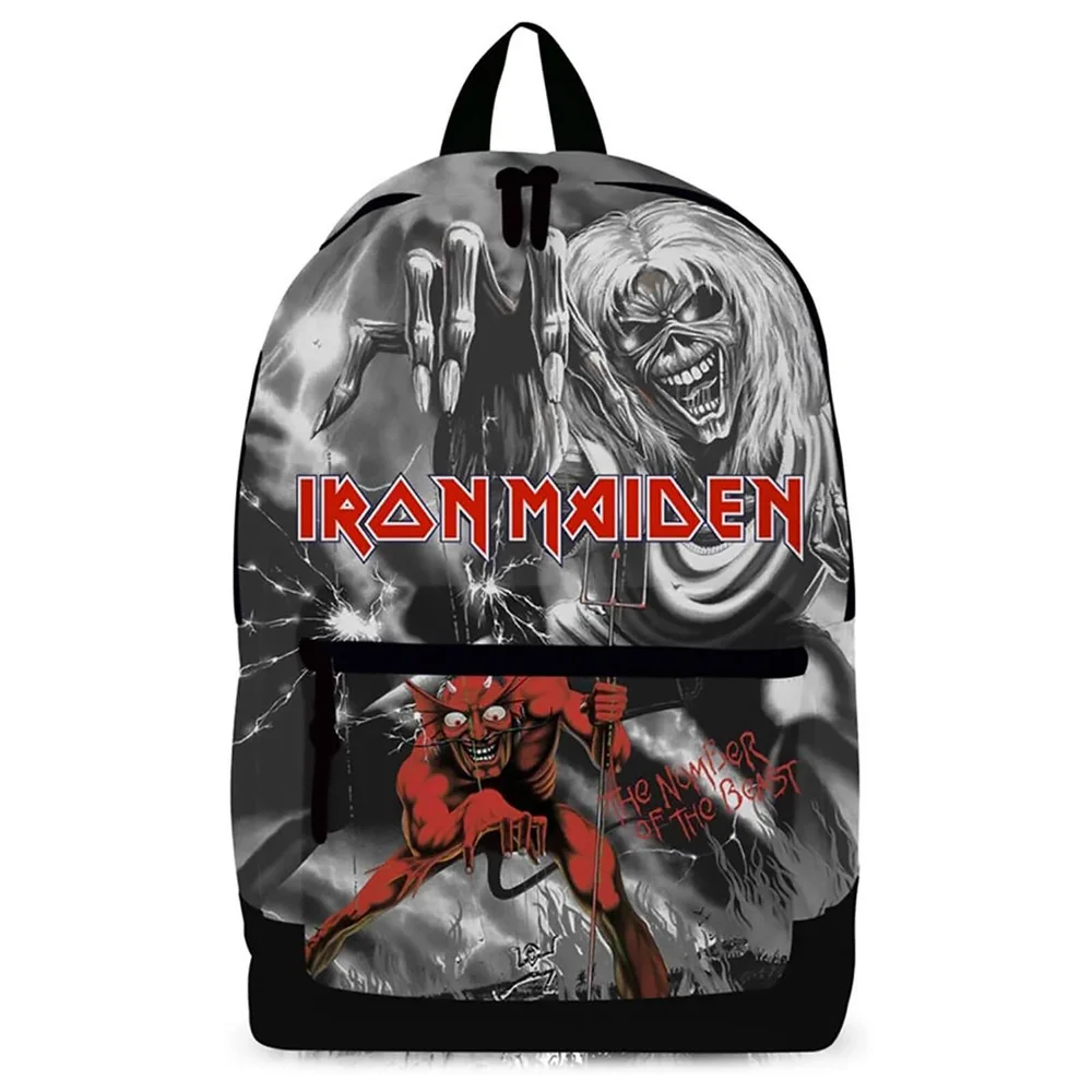 Rocksax Iron Maiden Beast Pocket Rucksack Bild 1