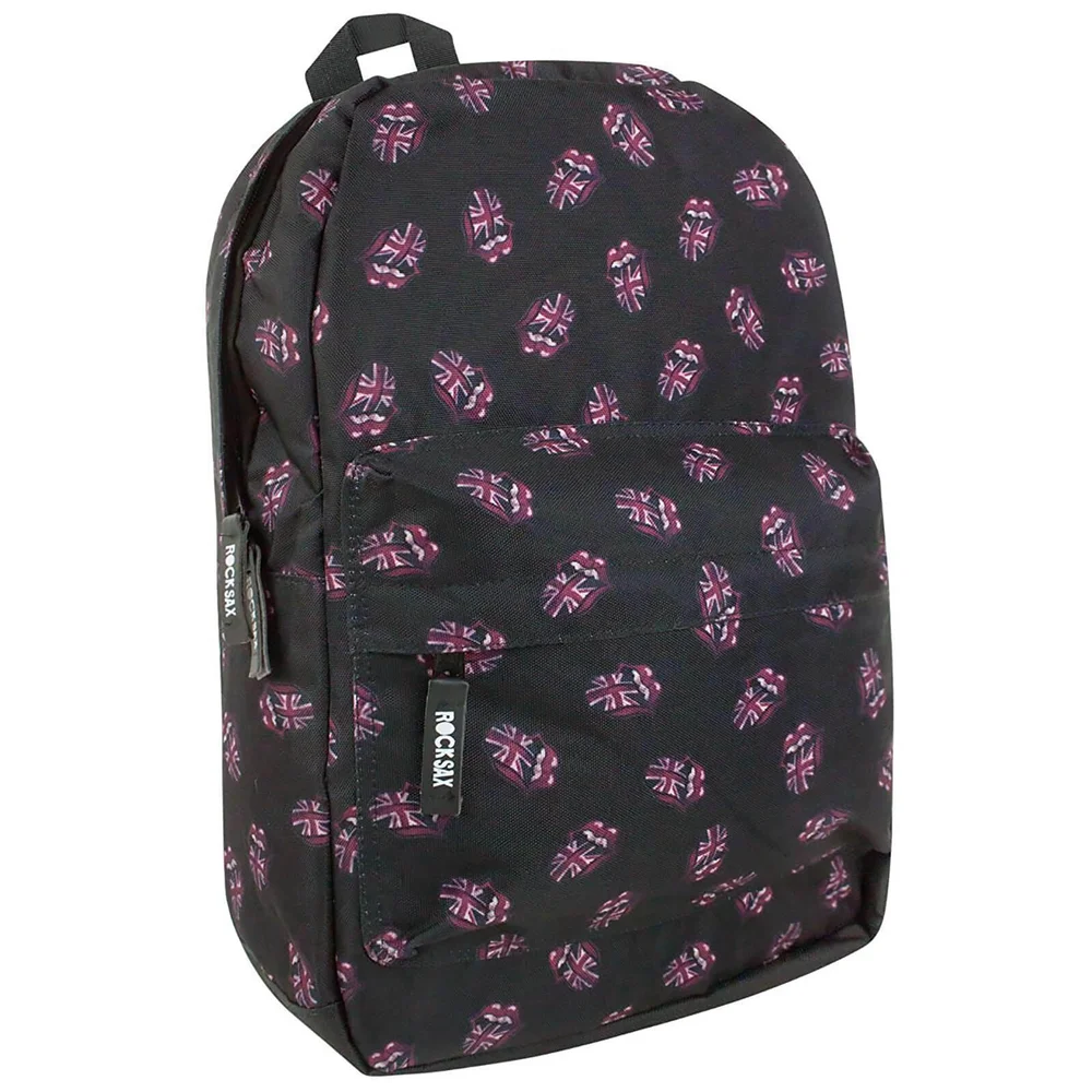 Rocksax The Rolling Stones Union Jack All-Over Print Rucksack Bild 1