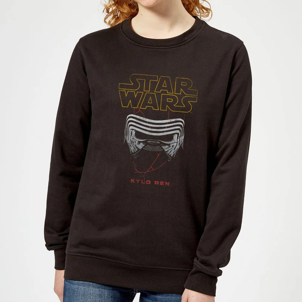 Star Wars Kylo Helmet Women's Sweatshirt - Black - XS Bild 1