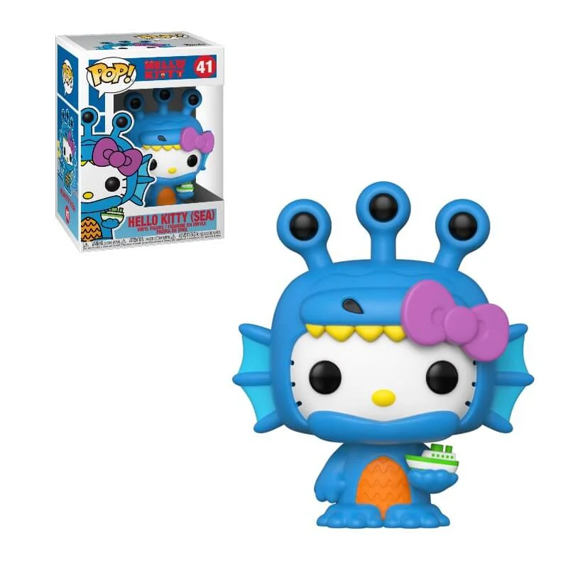 Hello Kitty Kaiju Sea Kaiju Pop! Vinylfigur Bild 1