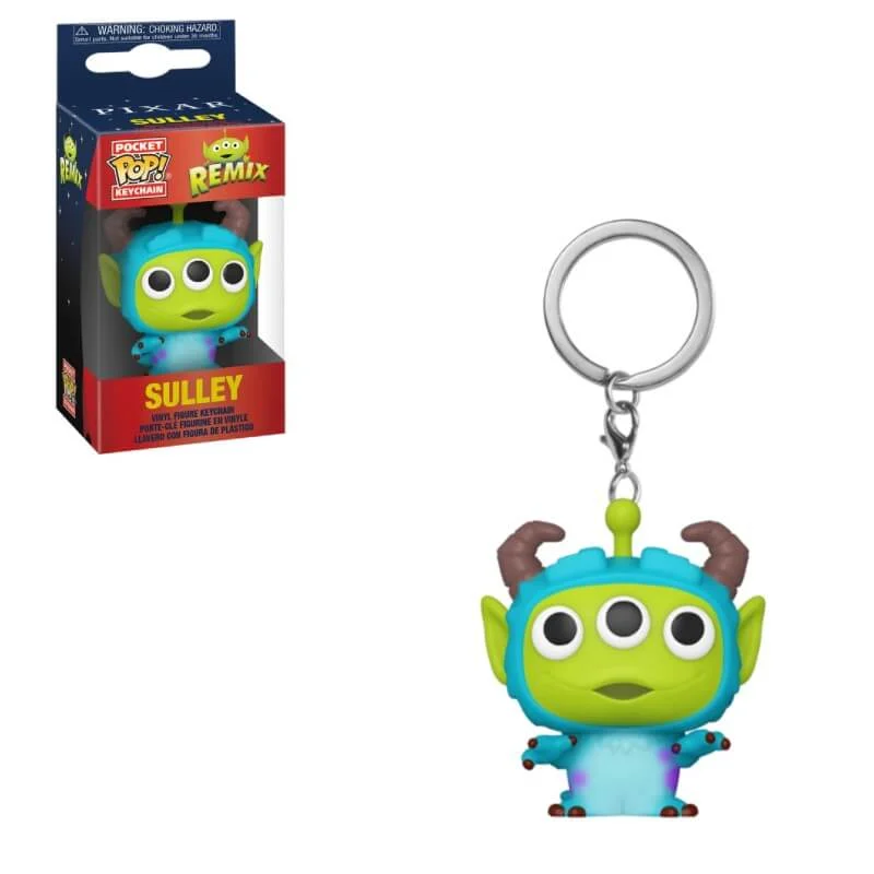 Disney Pixar Alien as Sulley Pop! Schlüsselanhänger Bild 1