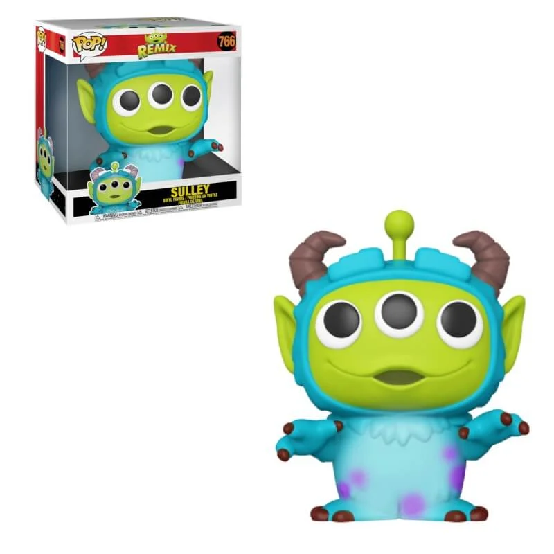 Disney Pixar Alien as Sulley 10-Inch Pop! Vinyl Figure Bild 1