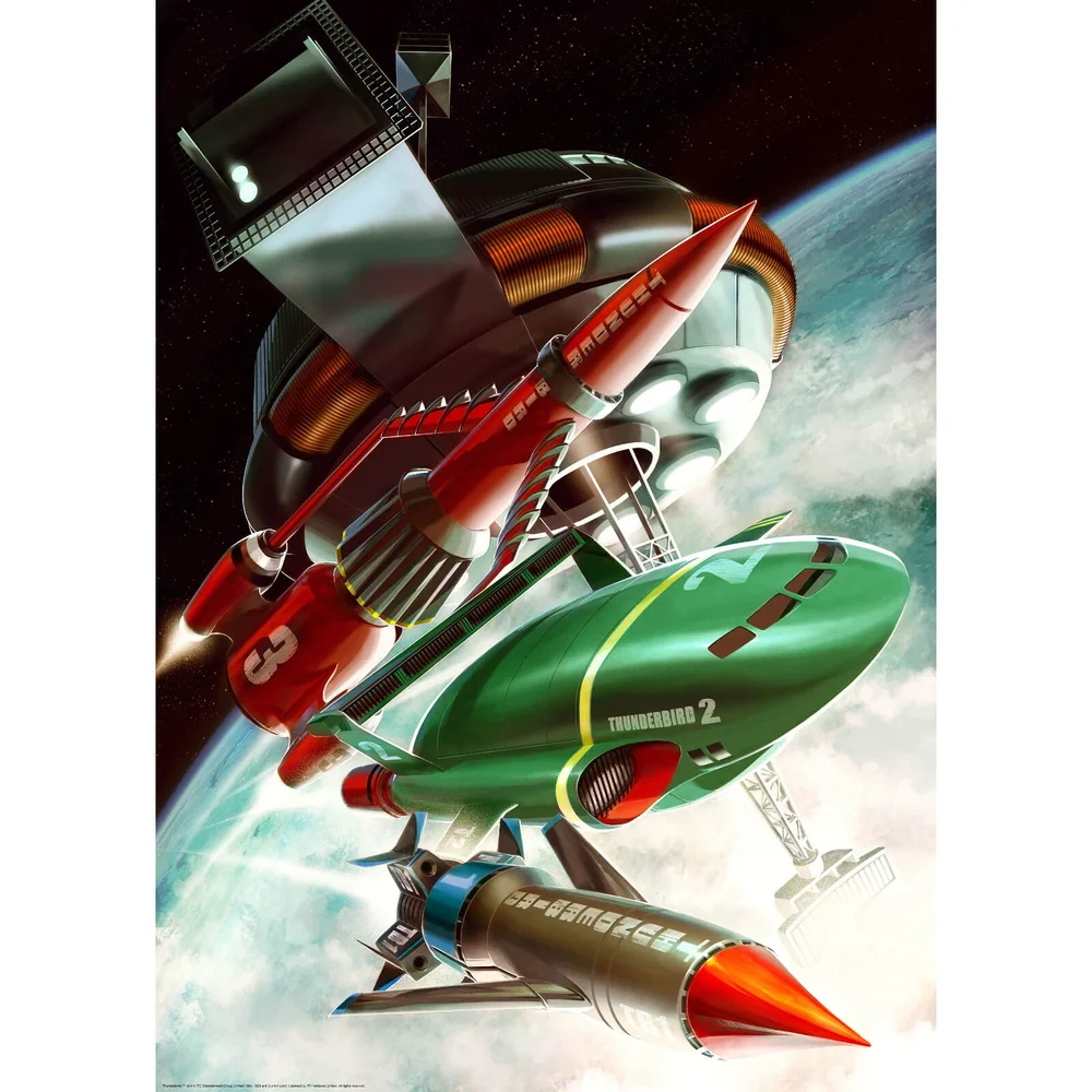 Thunderbirds Lithograph by Jake Lynch Bild 1
