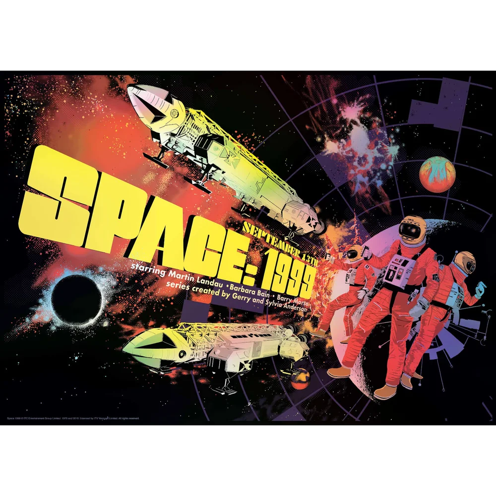 Space 1999 Lithographie von Raid71 Bild 1