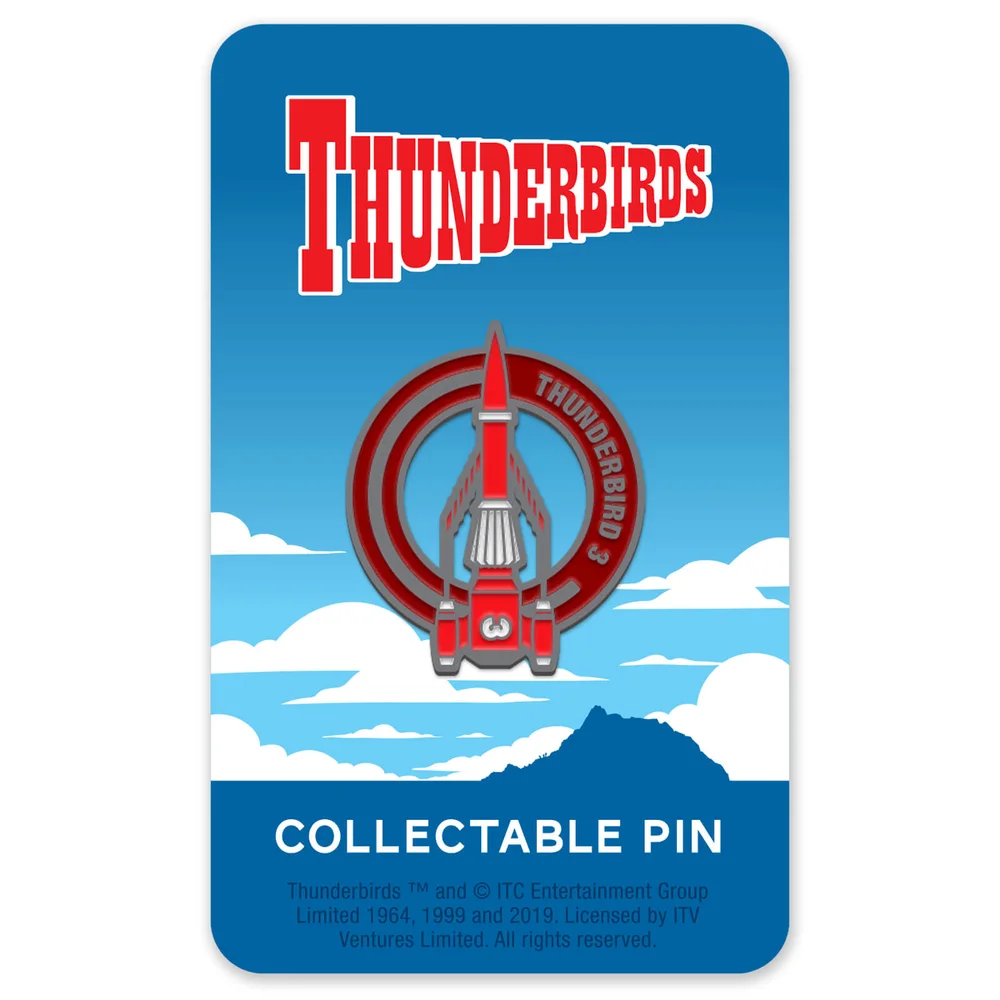 Thunderbirds Emaille-Anstecker 3 Bild 1