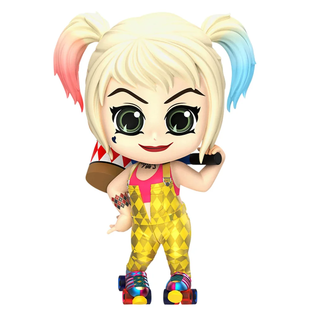 Hot Toys Birds of Prey Cosbaby Minifigur Harley Quinn (Lock & Load Version) 11 cm Bild 1