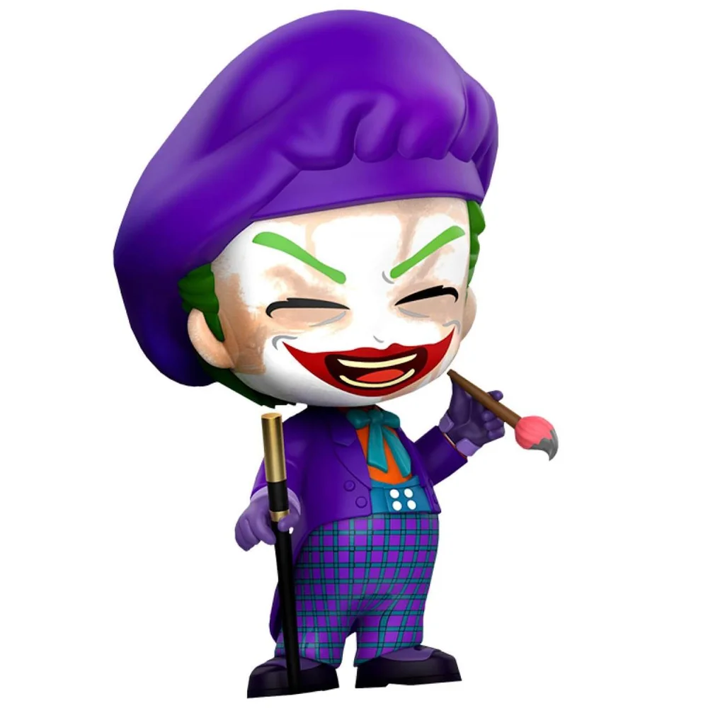 Hot Toys Batman (1989) Cosbaby Minifigur Joker (Laughing Version) 12 cm Bild 1