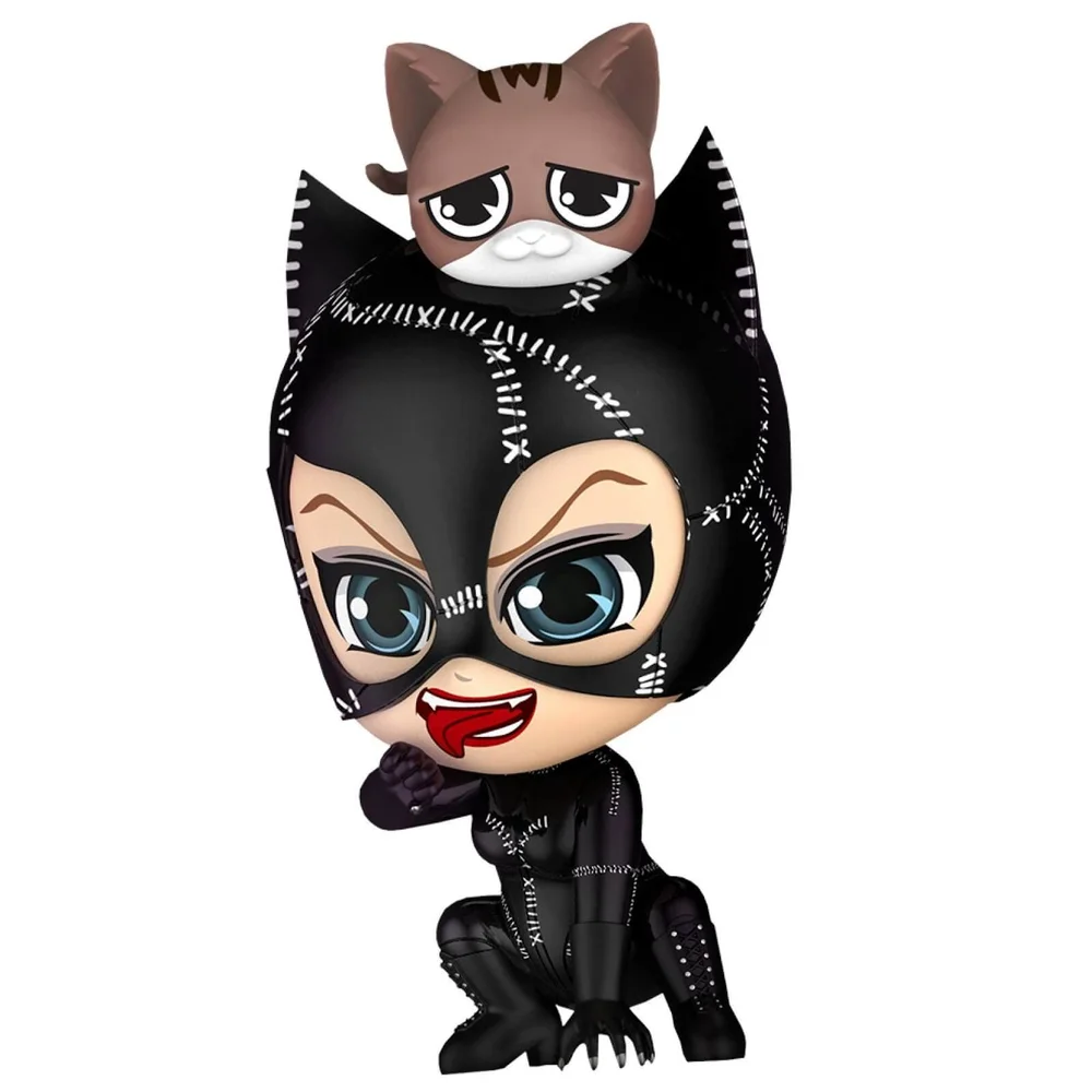Hot Toys Batman Returns Cosbaby Minifiguren Catwoman 12 cm Bild 1