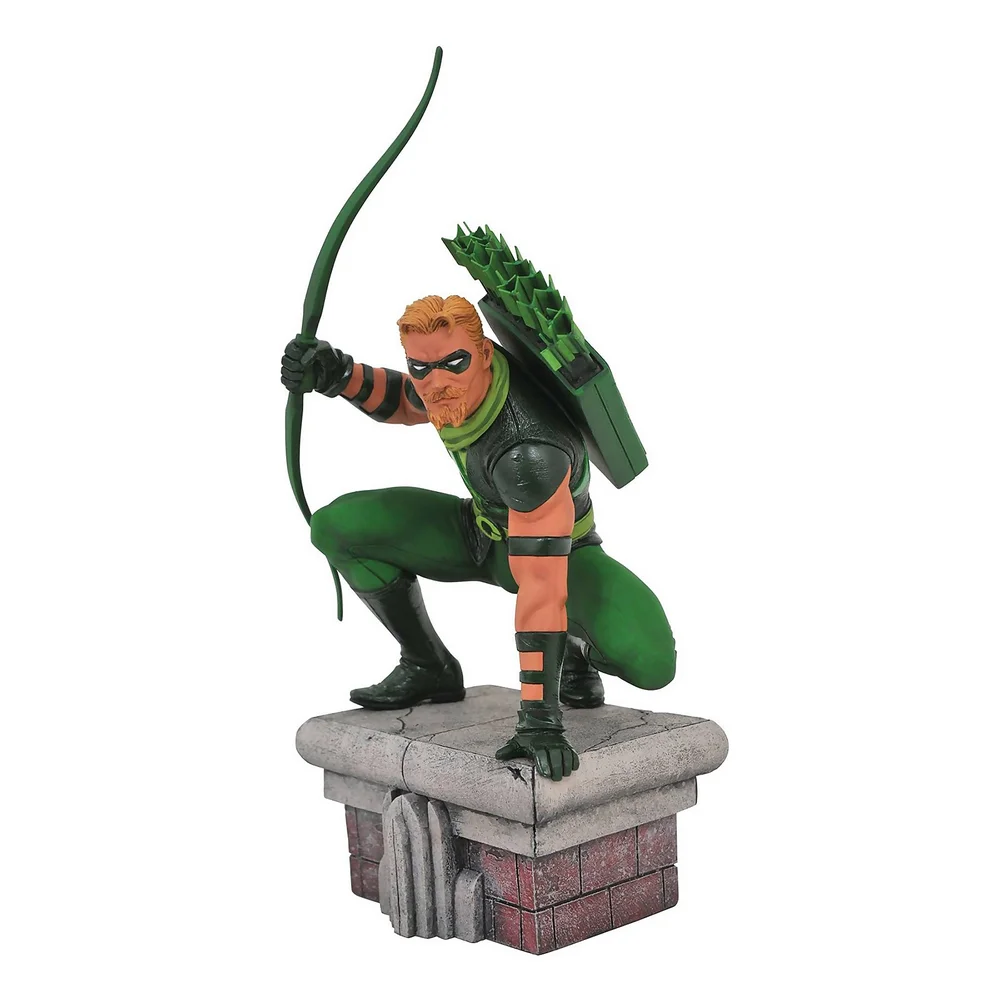 Diamond Select DC Gallery PVC-Figur - Comic Green Arrow Bild 1