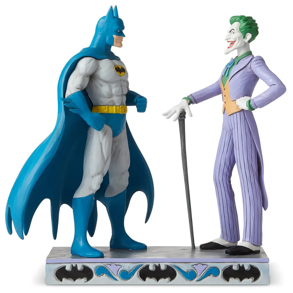 DC Comics by Jim Shore Batman™ vs The Joker Figur 21,5 cm Bild 1