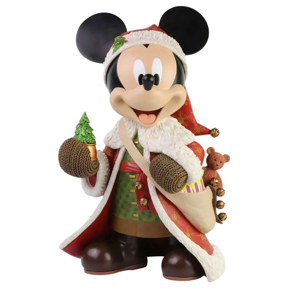 Disney Showcase Collection Christmas Mickey Mouse Statement Figurine 46cm Bild 1
