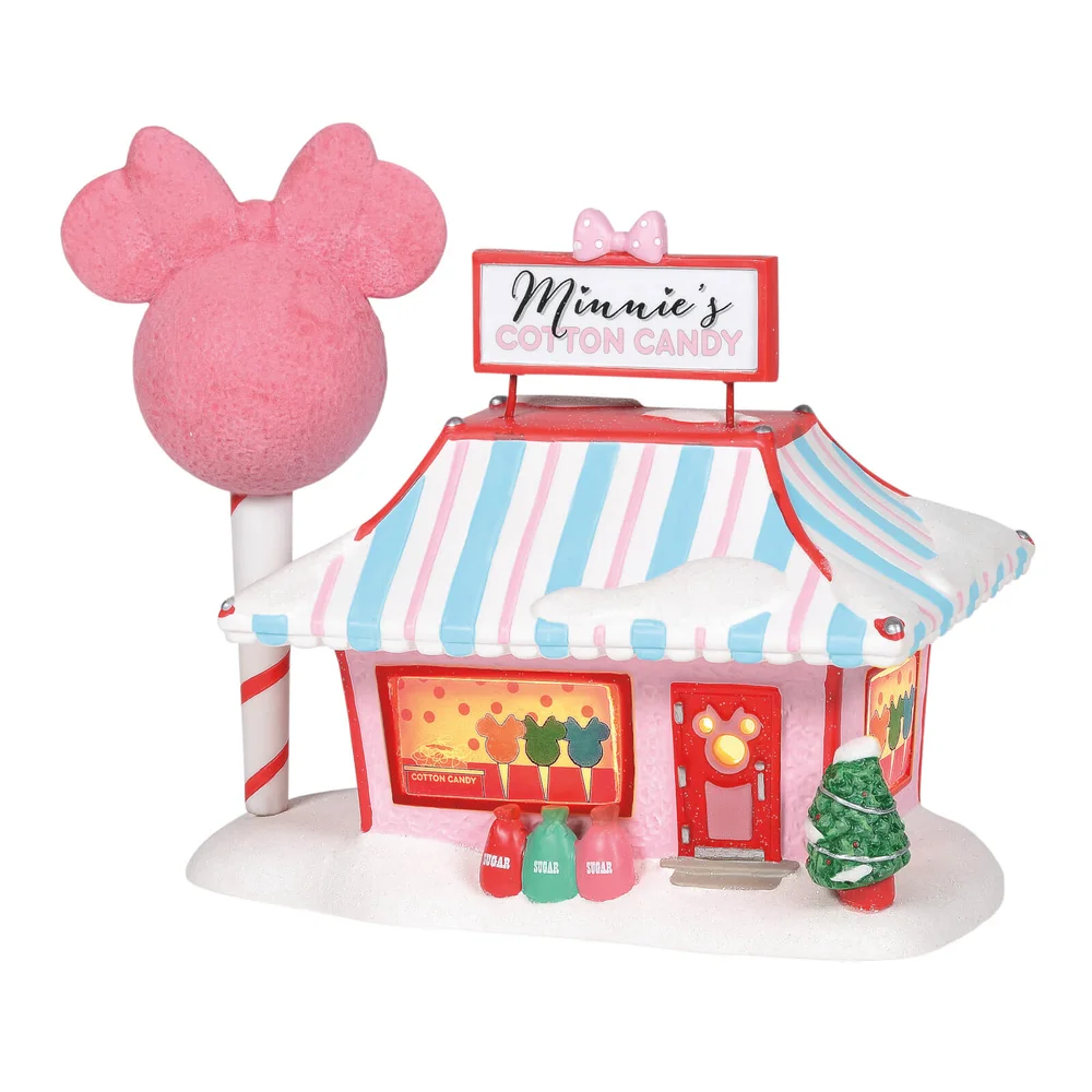 Disney Village Minnie Mouse's Cotton Candy Shop 19cm Bild 1