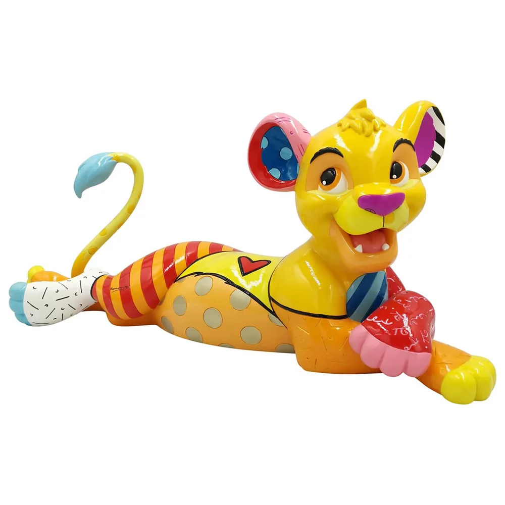 Disney by Romero Britto Simba Statement Figurine 48cm Bild 1