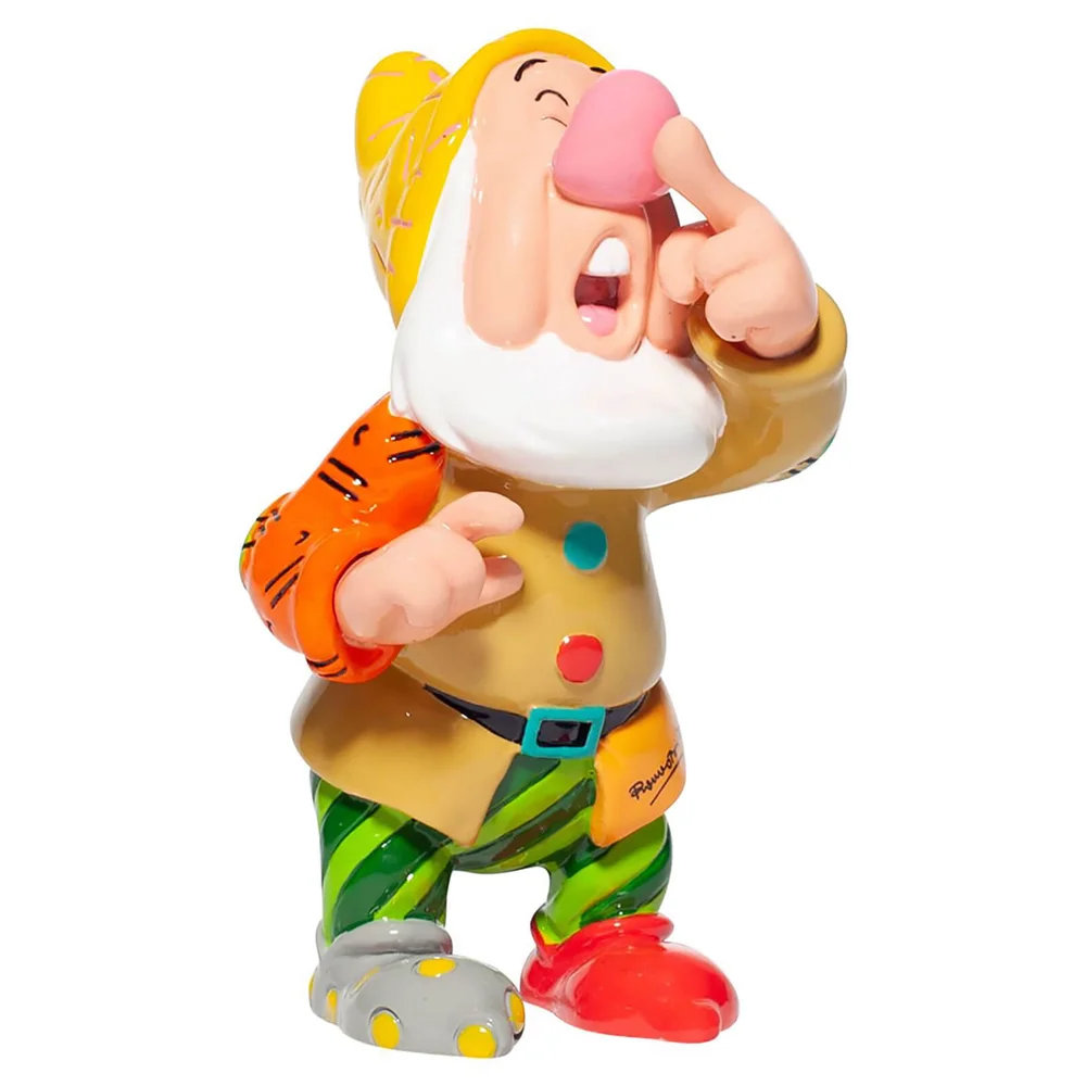 Disney by Romero Britto Sneezy Mini Figurine 9cm Bild 1