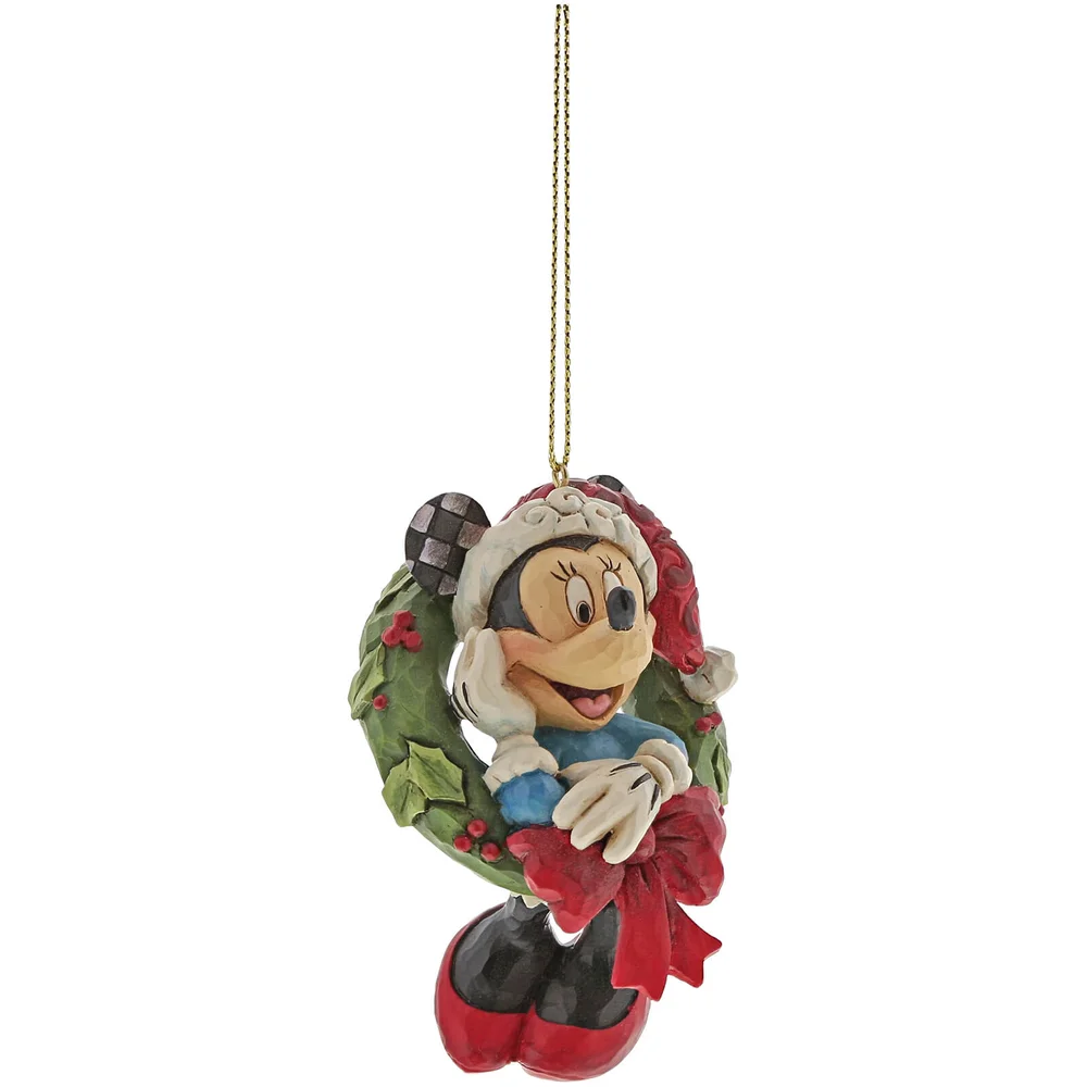 Disney Traditions Minnie Mouse Hanging Ornament 8cm Bild 1