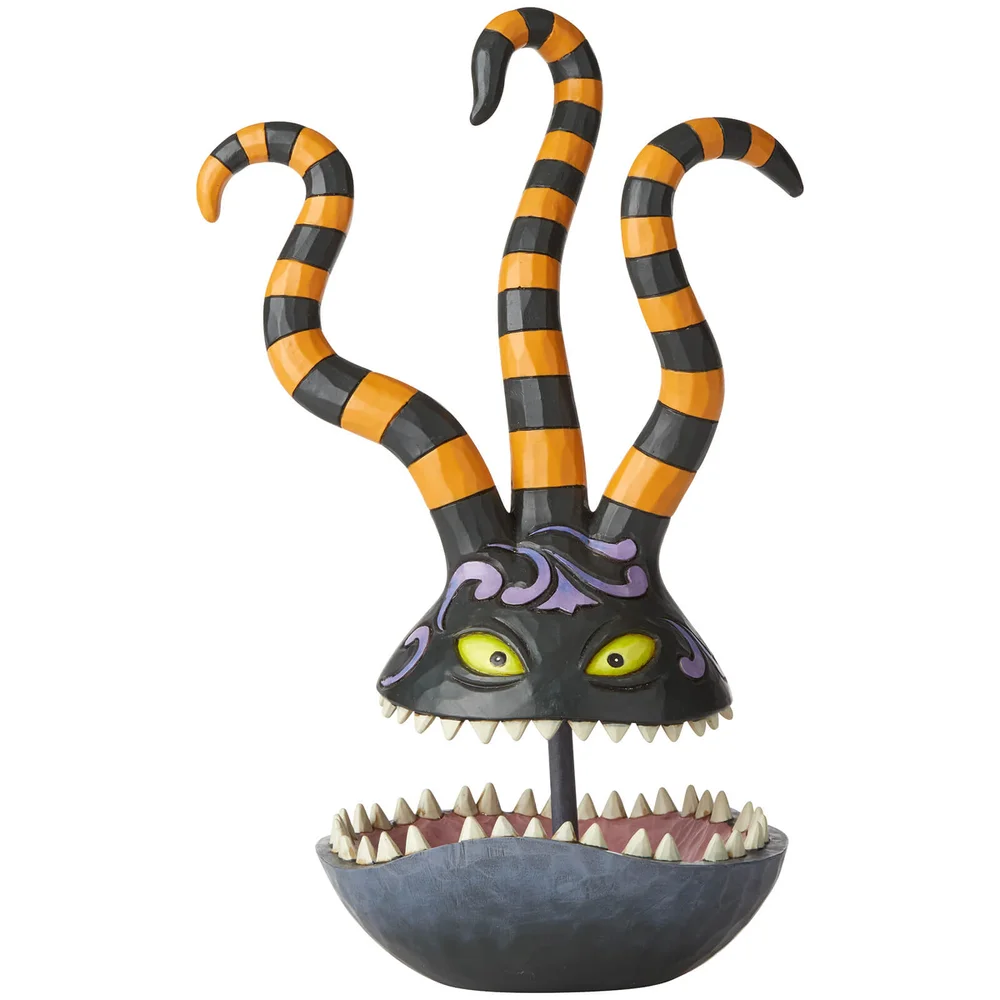 Disney Traditions Toothy Terror Harlequin Demon Schmuckteller 27 cm Bild 1
