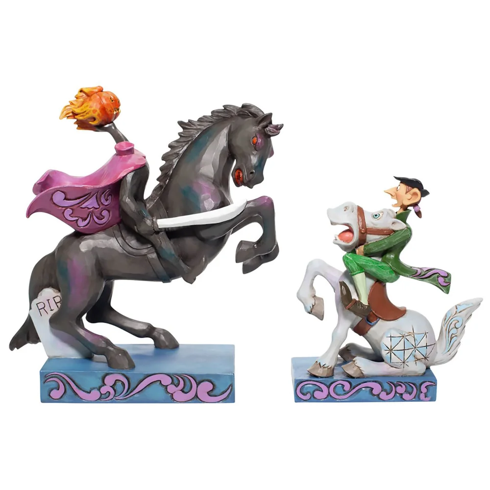 Disney Traditions Headless Horseman and Ichabod Crane Figurine TBC Bild 1