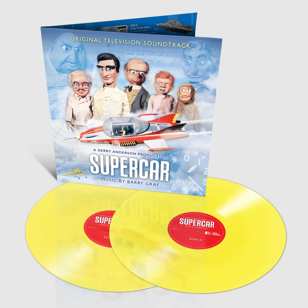 Supercar Original Television Soundtrack 2 x Colour Vinyl Bild 1