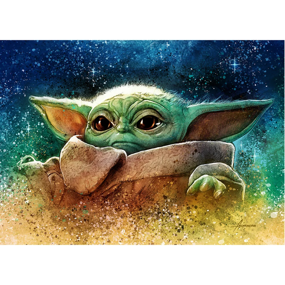 Star Wars The Mandalorian "Highest Bounty" Lithograph by Adam Schickling Bild 1