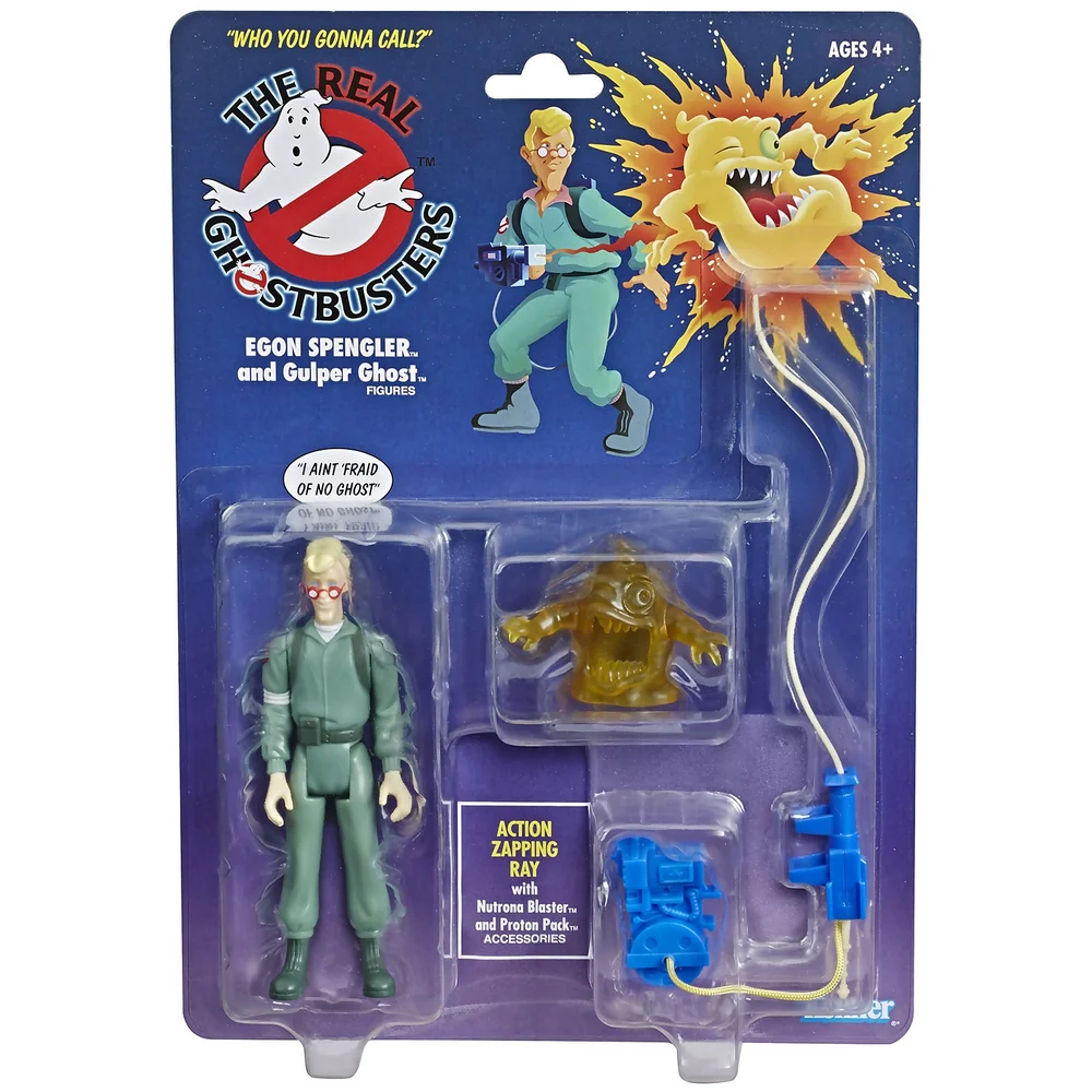 Hasbro Ghostbusters Kenner Classics Egon Spengler und Gulper Ghost Retro Actionfigur Bild 1