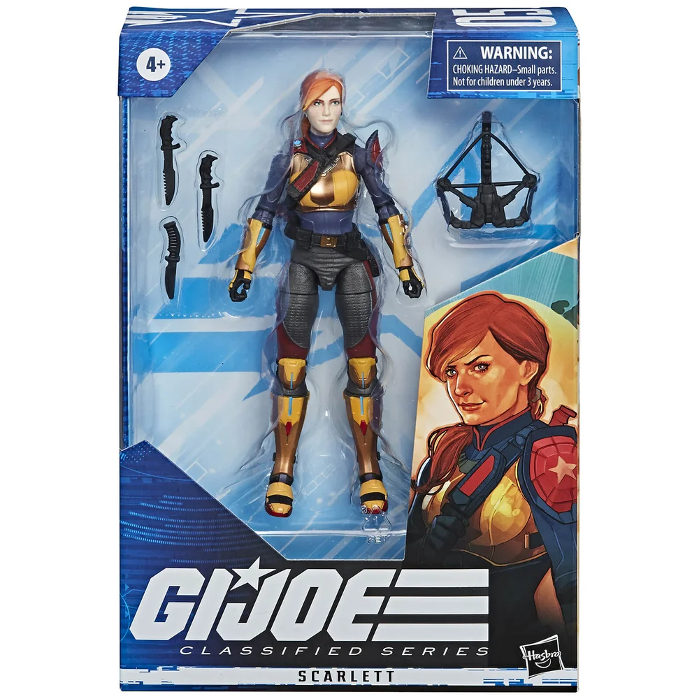 Hasbro G.I. Joe Classified Series Scarlett 15 cm Aktionfigur 05 Bild 1