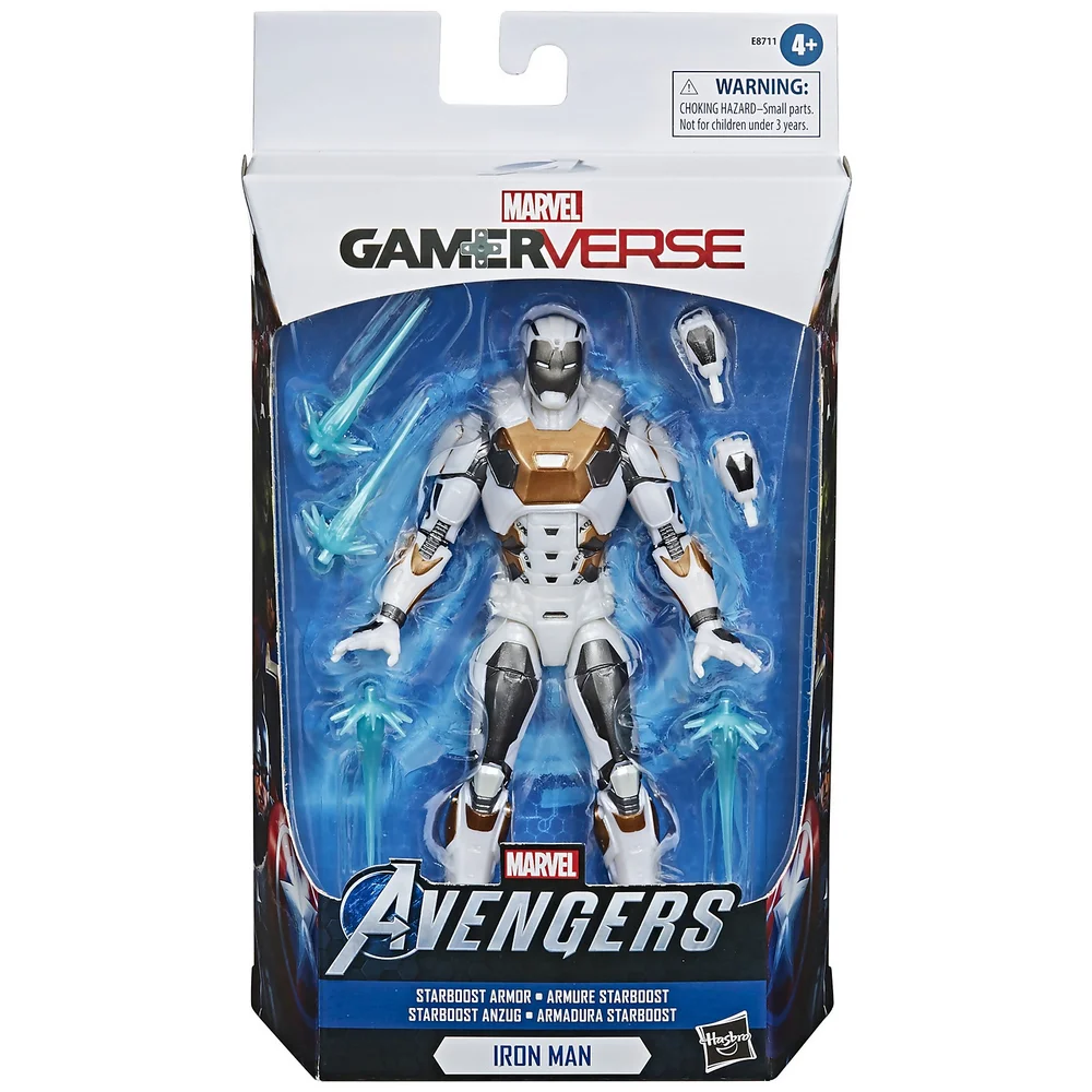 Hasbro Marvel Legends Series Gamerverse Starboost Armor Iron Man Actionfigur, 15 cm Bild 1