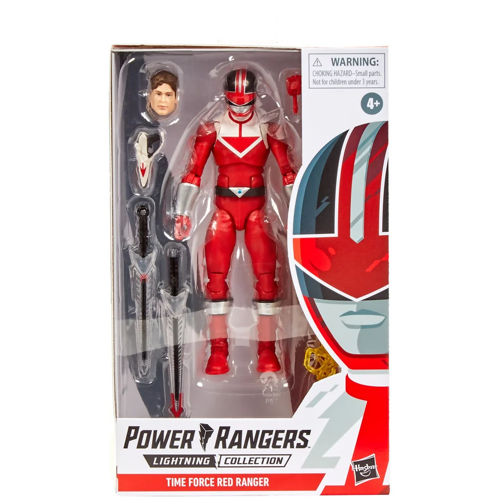 Hasbro Power Rangers Lightning Collection Time force Red Ranger 6-Inch Premium Collectible Action Figure Bild 1