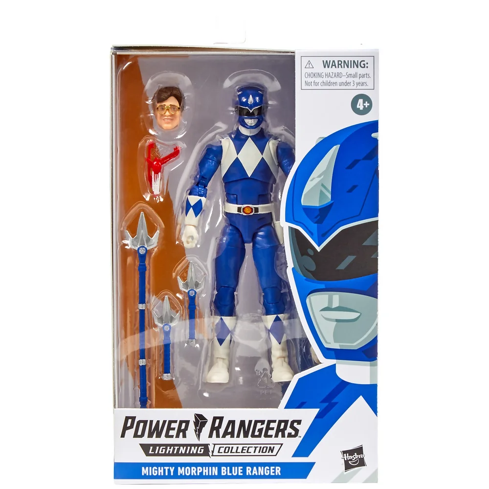 Power Rangers Lightning Collection Mighty Morphin Blauer Ranger Figur Bild 1