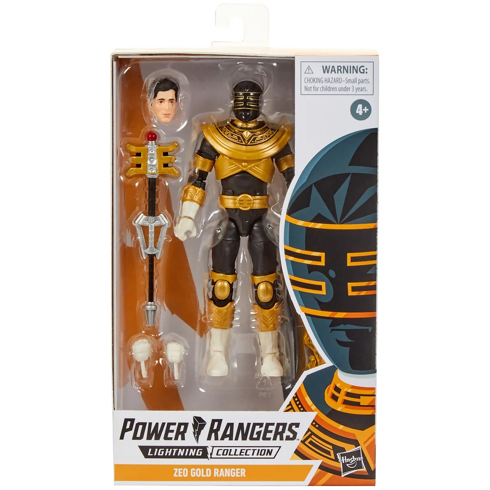 Hasbro Power Rangers Lightning Collection Mighty Morphin Gold Ranger 6-Inch Premium Collectible Action Figure Bild 1
