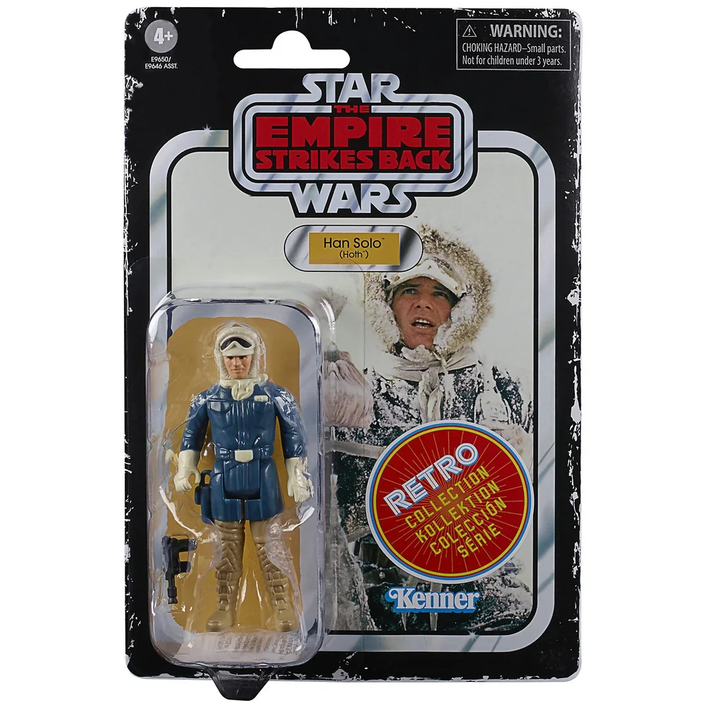 Hasbro Star Wars Retro Collection Han Solo (Hoth) Spielzeug-Actionfigur Bild 1