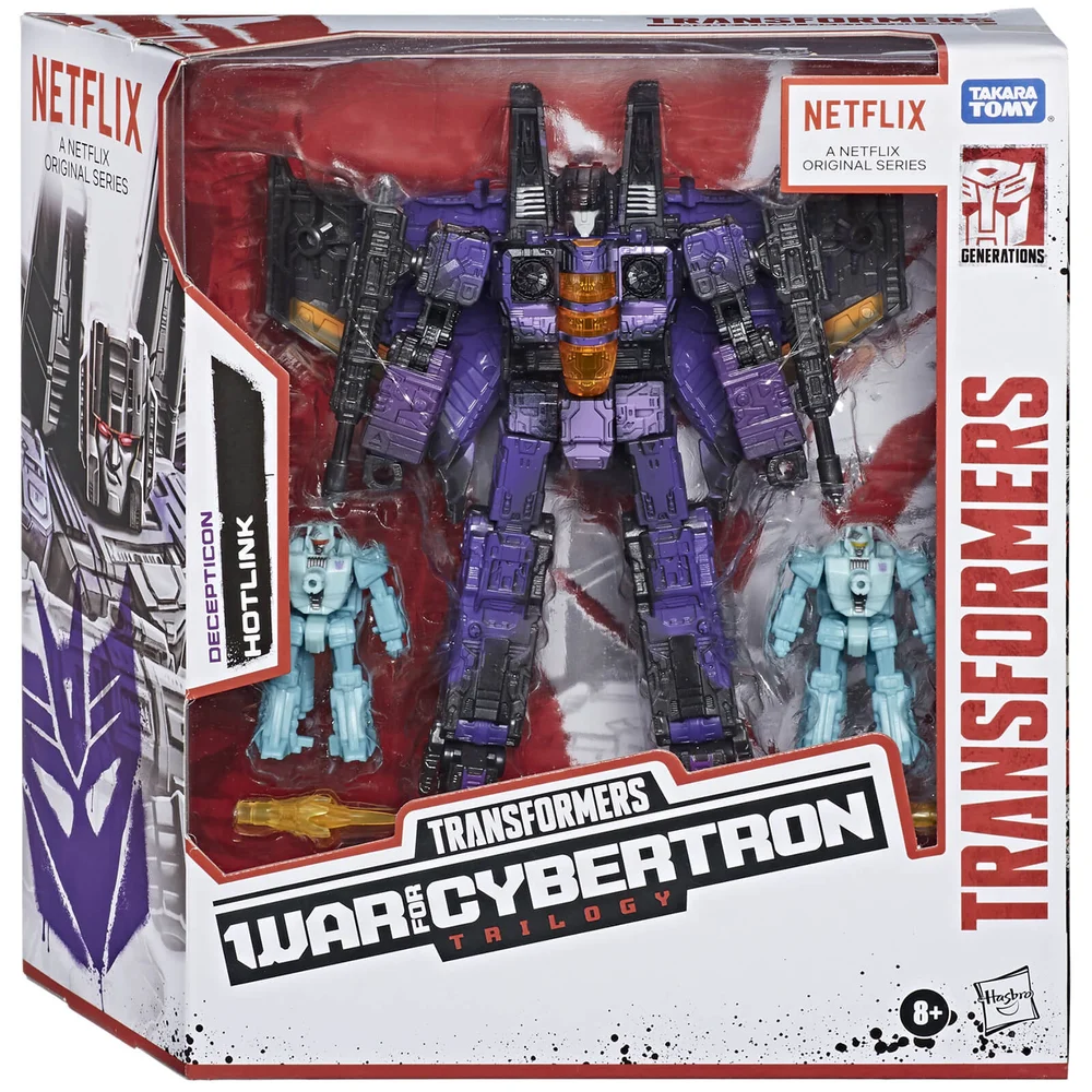 Hasbro Transformers War for Cybertron Series-Inspired Decepticon Hotlink 3-Pack Bild 1