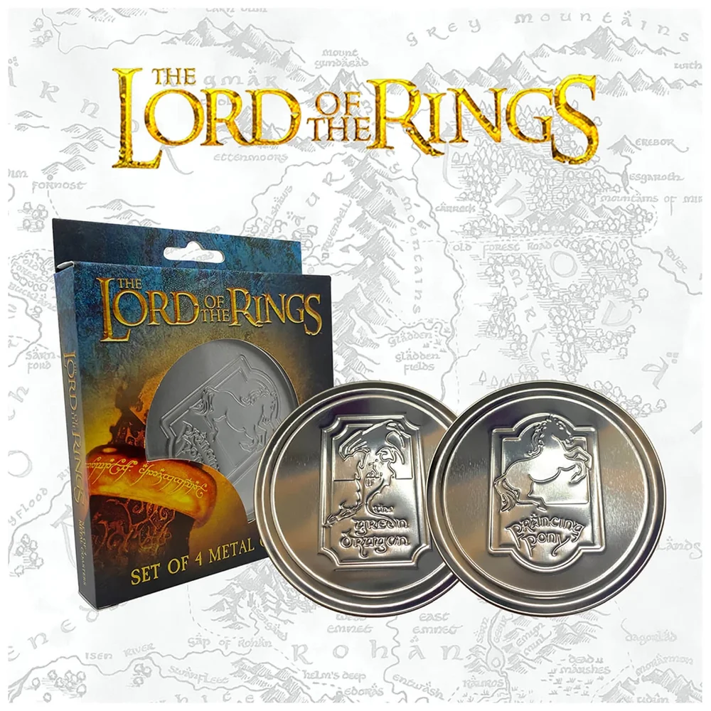 Der Herr der Ringe Getränkeuntersetzer Bild 1