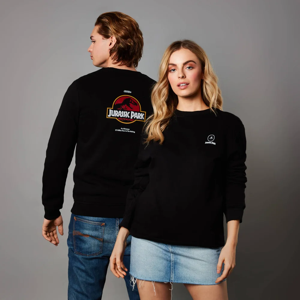 Jurassic Park Unisex Sweatshirt - Schwarz - S Bild 1