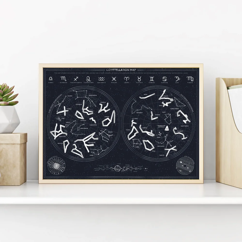 Constellation Scratch Poster Bild 1