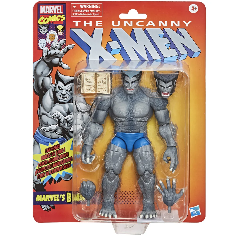 Hasbro Marvel Legends 15 cm Marvel's X-Men Beast Vintage Collection Actionfigur Bild 1