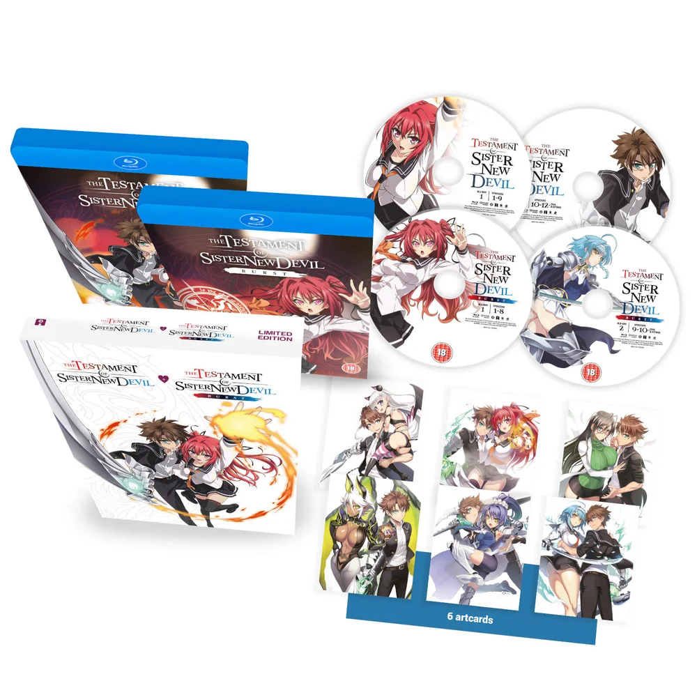 Testament of Sister New Devil Complete Seasons 1+2 Collection Limited Edition Bild 1