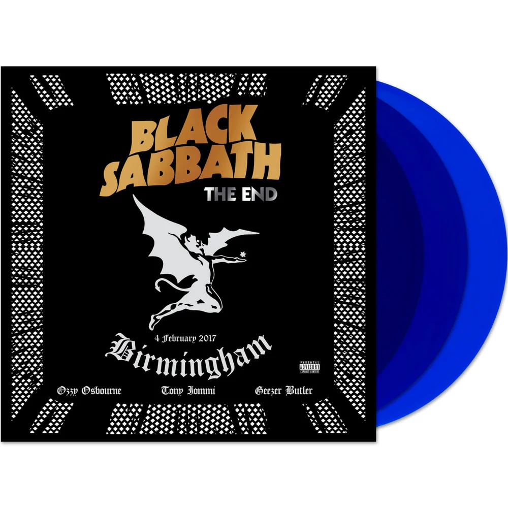 Black Sabbath – The End - Birmingham: 4 February 2017 3x Blau LP Bild 1