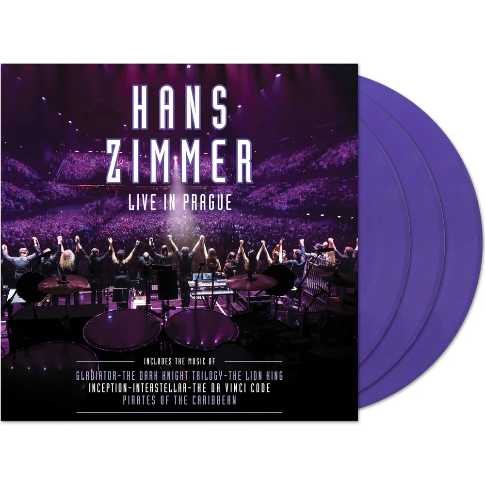 Hans Zimmer – Live In Prague 4x Purple LP Bild 1