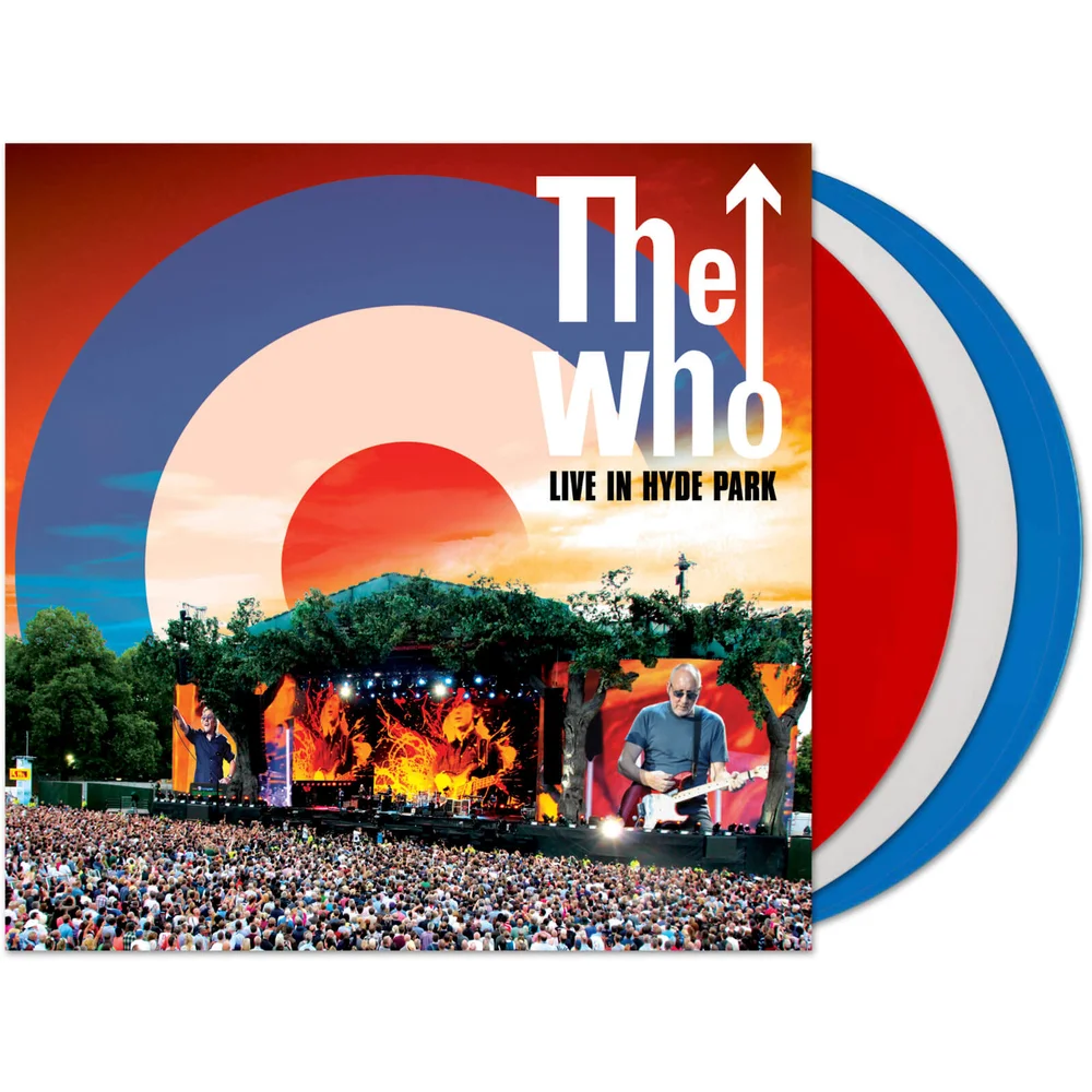 The Who - Live At Hyde Park Rot/Weiß/Blau LP-Set Bild 1