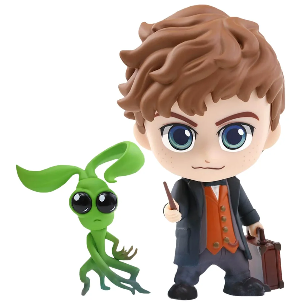 Hot Toys Fantastic Beasts: The Crimes of Grindelwald Cosbaby Newt Scamander and Bowtruckle - Größe S (S2er-Set) Bild 1