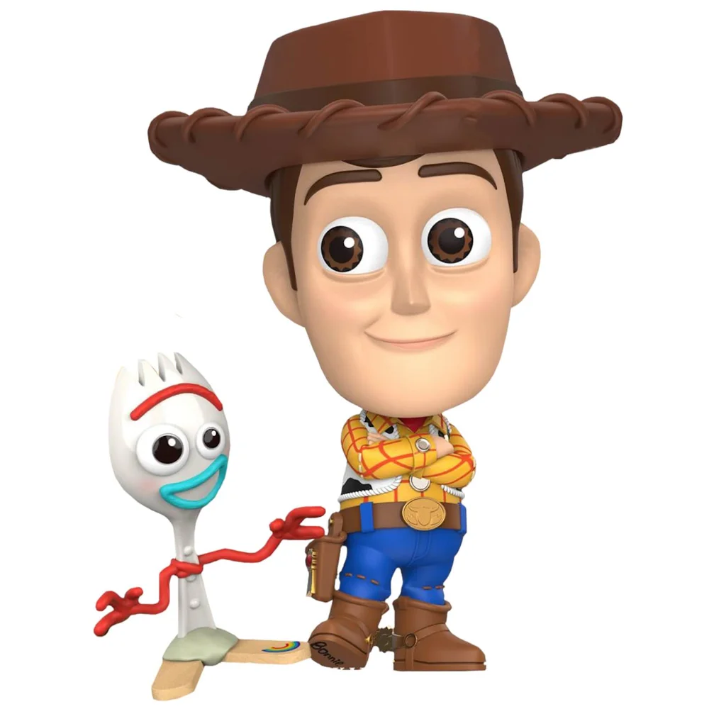 Hot Toys Toy Story 4 Cosbaby Woody und Forky - Größe S (2er-Set) Bild 1