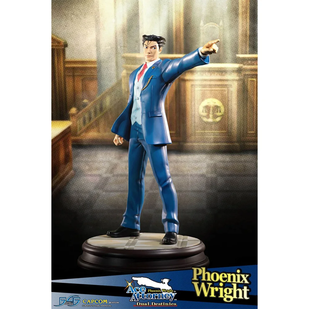 First 4 Figures Phoenix Wright Ace Attorney Dual Destinies Statue 1/6 Phoenix Wright 34 cm Bild 1